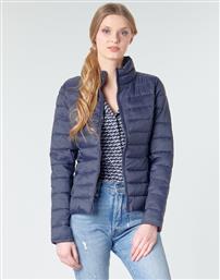Only 15194863 Κοντό Γυναικείο Puffer Μπουφάν για Χειμώνα Navy από το Spartoo