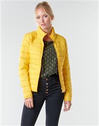 Only 15205757 Κοντό Γυναικείο Puffer Μπουφάν για Χειμώνα Lemon από το Spartoo