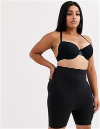 Only Curve support shapewear shorts in black από το Asos