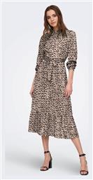 Only Emily Maxi Σεμιζιέ Φόρεμα Leopard από το Karakikes