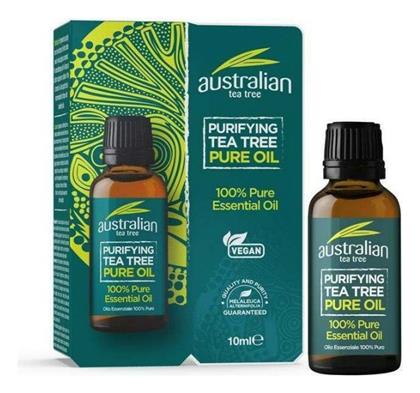 Australian Βιολογικό Αιθέριο Έλαιο Tea Tree Antiseptic 10ml Optima Naturals