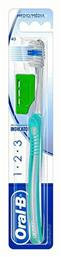 Oral-B 1-2-3 Indicator Οδοντόβουρτσα με Καπάκι Medium - Oral B