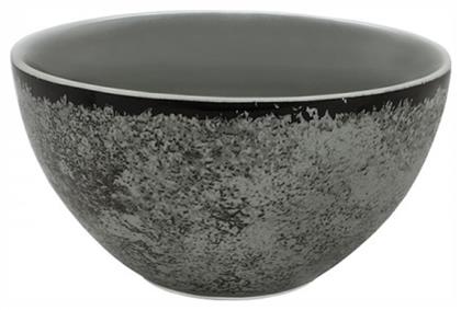 Μπωλ Σερβιρίσματος Δημητριακών Στρογγυλό Κεραμικό Grey με Διάμετρο 13εκ. Oriana Ferelli