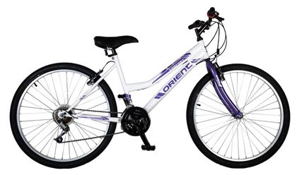 Comfort 24'' 2022 Lady Λευκό Mountain Bike με 18 Ταχύτητες Orient