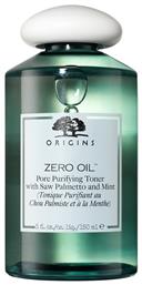 Zero Oil Pore Purifying Toner With Saw Palmetto And Mint 150ml Origins