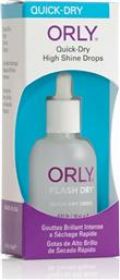 Orly Flash Dry Drops Top Coat για Απλά Βερνίκια Quick Dry 18ml