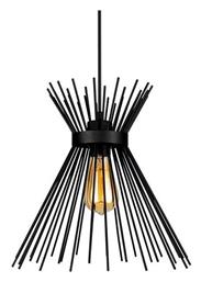 Candle Κρεμαστό Φωτιστικό Μαύρο 25x25εκ. Pakketo