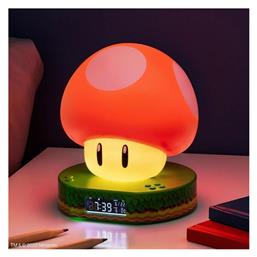 Ψηφιακό Ρολόι Επιτραπέζιο με Ξυπνητήρι Nintendo Super Mushroom PP10064NN Paladone