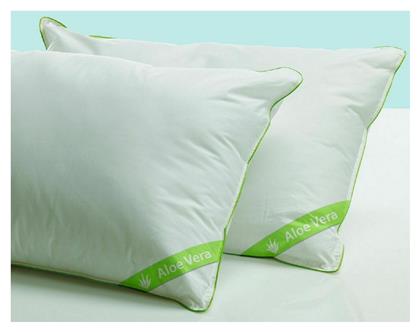 Comfort Aloe Vera Μαξιλάρι Ύπνου Polyester Μέτριο 2τμχ 50x70cm Palamaiki
