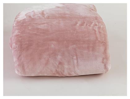 Dream Velour Κουβέρτα Βελουτέ Υπέρδιπλη 220x240εκ. Pink Palamaiki