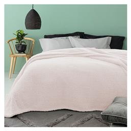 Sepia Κουβέρτα Fleece Υπέρδιπλη 220x240εκ. Pink Palamaiki