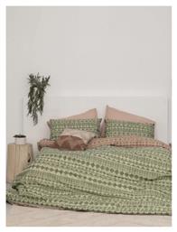 Σετ King Size 4τμχ 265x260εκ. Fashion Life FL6177 Πράσινο Palamaiki