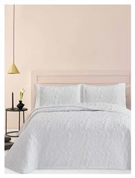 Wed100 Σετ Νυφικό Κουβερλί Υπέρδιπλο με 2 Μαξιλαροθήκες 240x260cm Palamaiki