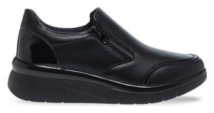 Συνθετικό Δέρμα Γυναικεία Slip-On Μαύρα Parex