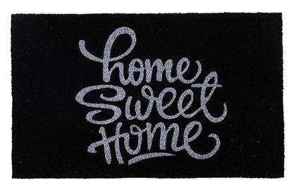 Πατάκι Εισόδου Κοκοφοίνικα Home Sweet Home 45x75 Black Nef-nef Homeware 45x75 45x75cm - Nef Nef