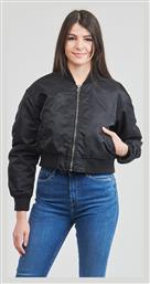 Κοντό Γυναικείο Bomber Jacket Μαύρο Pepe Jeans από το Spartoo