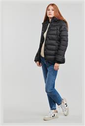 Κοντό Γυναικείο Puffer Μπουφάν Μαύρο Pepe Jeans