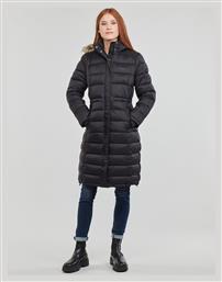 Μακρύ Γυναικείο Puffer Μπουφάν Μαύρο Pepe Jeans