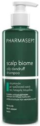 Scalp Biome Oily Dandruff Σαμπουάν για Ευαίσθητο Τριχωτό κατά της Πιτυρίδας 400ml Pharmasept