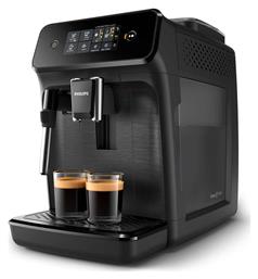 EP1220/00 Αυτόματη Μηχανή Espresso 1500W Πίεσης 15bar με Μύλο Άλεσης Μαύρη Philips