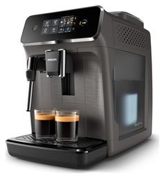 EP2224/10 Αυτόματη Μηχανή Espresso 1500W Πίεσης 15bar με Μύλο Άλεσης Γκρι Philips από το All4home