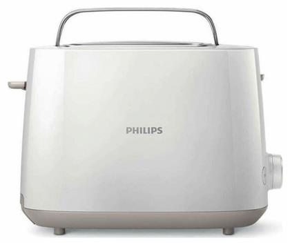 Φρυγανιέρα 2 Θέσεων 830W Λευκή Philips