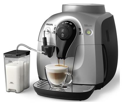 HD8652/59 Αυτόματη Μηχανή Espresso 1400W Πίεσης 15bar για cappuccino με Μύλο Άλεσης Ασημί Philips από το e-shop