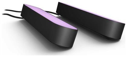 Hue White And Color Ambiance Play Light Bar Double Pack Διακοσμητικό Φωτιστικό με Φωτισμό RGB Μπάρα LED 2τμχ Philips