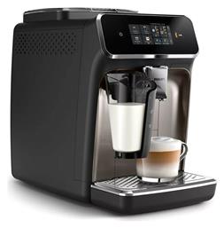 LatteGo EP2336/40 Αυτόματη Μηχανή Espresso 1500W Πίεσης 15bar με Μύλο Άλεσης Μαύρη Philips από το e-shop