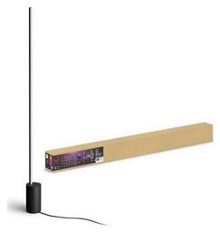 LED Φωτιστικό Δαπέδου Υ145.8εκ. Μαύρο Philips