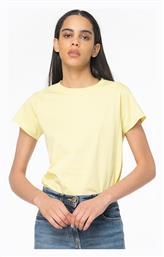 Basico Γυναικείο T-shirt Κίτρινο Pinko από το Modivo