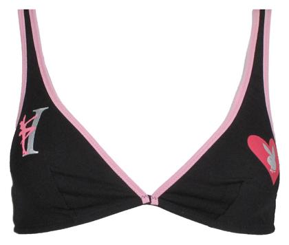 Playboy Μαύρο Γυναικείο Bralette Σουτιέν - OEM