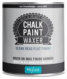 Chalk Paint Waxer Κερί για Χρώμα Κιμωλίας Clear Dead Flat Διάφανο 500ml Polyvine από το Esmarket