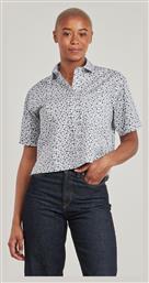Πουκάμισα Ss Camp Collar Boxy Shirt Guess