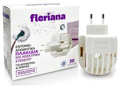 Fleriana Συσκευή για Ταμπλέτες για Κουνούπια 30 tabs Power Health