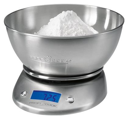 PC-KW 1040 Ψηφιακή Ζυγαριά Κουζίνας 1gr/5kg Inox Profi Cook