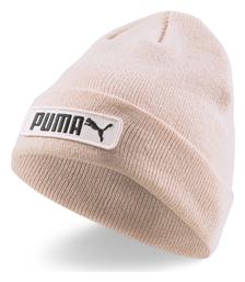 Classic Cuff Beanie Γυναικείος Σκούφος με Rib Πλέξη σε Ροζ χρώμα Puma