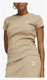 Classics Γυναικείο T-shirt Καφέ Puma από το ProjectShops