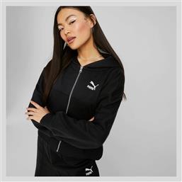 Classics Ζακέτα Μαύρη με Κουκούλα Puma