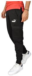 Essentials Παντελόνι Φόρμας Μαύρο Puma