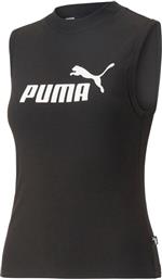 Puma Γυναικεία Μπλούζα Αμάνικη Μαύρη από το Cosmos Sport