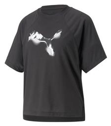 Γυναικείο Αθλητικό T-shirt Μαύρο Puma