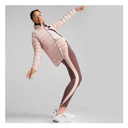 Κοντό Γυναικείο Puffer Μπουφάν για Χειμώνα Ροζ Puma