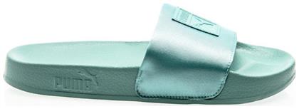 Leadcat Satin Slides σε Τιρκουάζ Χρώμα Puma από το Z-mall