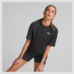 Modern Γυναικείο Αθλητικό T-shirt Fast Drying Μαύρο Puma