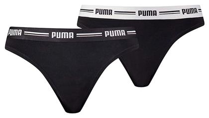 Βαμβακερά Γυναικεία String 2Pack Μαύρα Puma