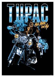 Αφίσα Tupac Shakur All Eyez Motorcycle 61x91.5cm Pyramid International