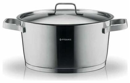 Steel Line Βαθιά Ανοξείδωτη Κατσαρόλα Pyramis