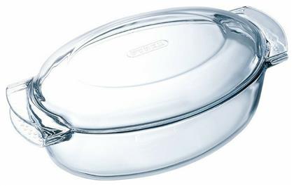 Γάστρα Οβάλ Γυάλινη 4.5lt Pyrex