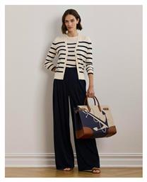 Γυναικεία Πλεκτή Ζακέτα Mascarpone Cream, Navy Ralph Lauren